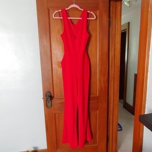 Express Crossback Wide Leg Jumpsuit